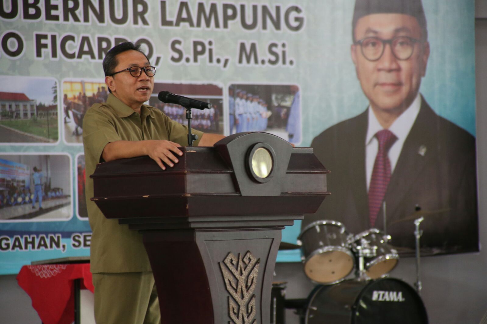 Ketua MPR RI Menghadiri Acara Peresmian Laboratorium 